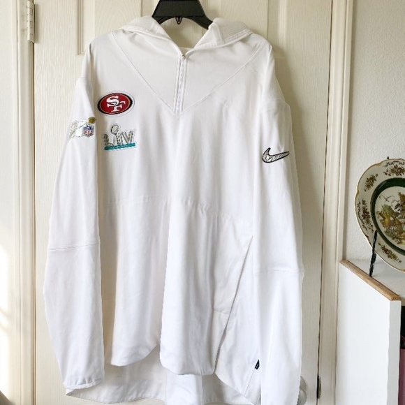 Nike NFL San Francisco 49ers Super Bowl LIV 100 Anniversary Snap Jacket XXL